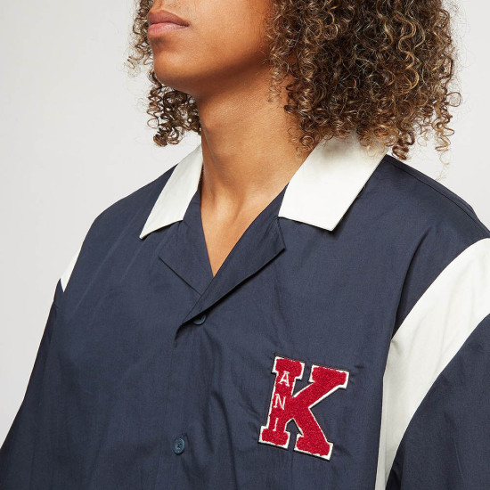 Karl Kani Ανδρικό πουκάμισο Retro Patch Bowling Shirt
